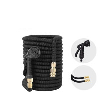 100FT - 200FT Expandable Garden Hose Pipe with Spray Gun Flexible Water Hose with 8-Pattern Spray Nozzle Lightweight Car Wash Plants Watering (200)