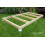 SHED BASE SYSTEM- QUICK JACK FOR SOFT SURFACES- SUITABLE FOR - 10 FT X 8 FT - GARDEN SHED- KIT3 2