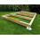SHED BASE SYSTEM- QUICK JACK FOR SOFT SURFACES- SUITABLE FOR - 10 FT X 8 FT - GARDEN SHED- KIT3 1