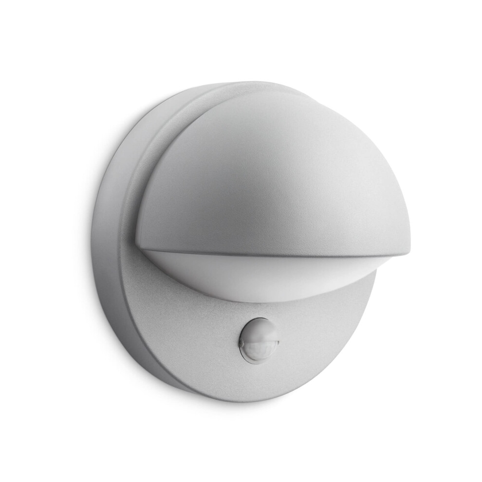 Philips Mygarden June Outdoor Wall With Motion Sensor 42 W Bulb Not Included Light/Grey