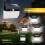 CUQOO 136 LED Motion Sensor Solar Security Lights with 3 Modes ? IP65 Waterproof Motion Sensor Lights Outdoor | 270? Wide Angle Sensor Range | Super 2