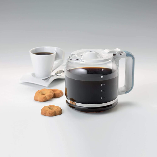 Ariete Ariete 1342/05 Retro Style Filter Coffee Machine, 24 Hour Programmable Timer With Pause and Serve Button and Washable Filter, Blue 2