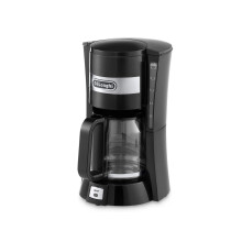 De'Longhi Filter Coffee Machine, 1.25 Liters, Auto shut off and Anti-Drip system, ICM15210.1 - Black