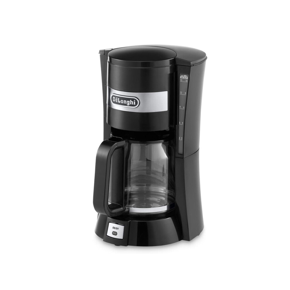 De'longhi Filter Coffee Machine, 1.25 Liters, Auto Shut Off And Anti-Drip System, Icm15210.1 - Black Black,Brown