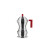 Alessi Alessi Coffee Maker, PA, Aluminium Casting, Red, 3 Cups 3