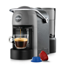 Lavazza, A Modo Mio Jolie EVO, Coffee Capsule Machine, Made from 36% Recycled Plastic, Compatible with A Modo Mio Pods, with Removable Cup Rest,