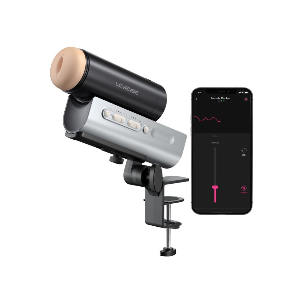 Lovense Solace Pro Ai Powered Remote Control Thrusting Male Masturbator