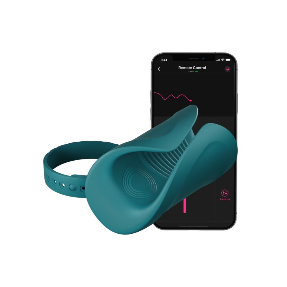 Lovense Men's Green Gush 2 App-Controlled Masturbator - Image 4
