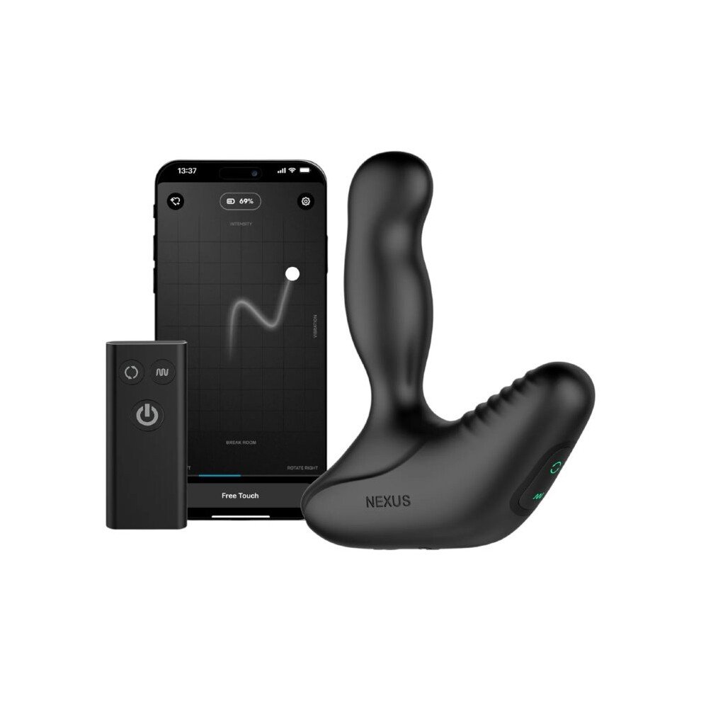 Nexus Revo Stealth App and Remote Controlled Rotating Prostate Massager