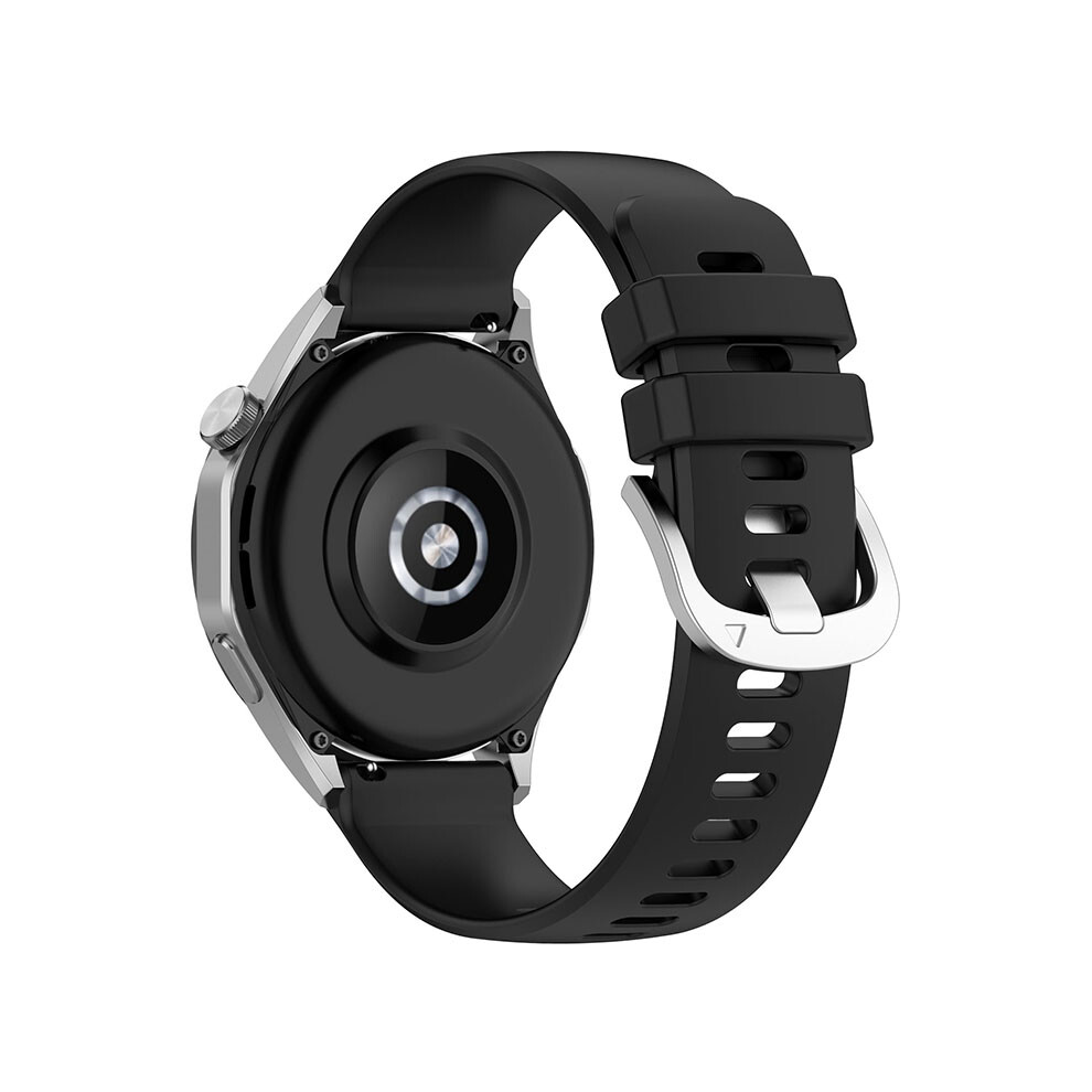 (22Mm Black) Watch Strap Silicone Watch Band For Huawei Watch Gt4 Watch Replacement Part Watch Accessories Not,Specified 688249407721