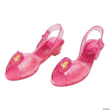 Disguise DG158089 Girls Disneys Sleeping Beauty Aurora Jelly Shoes - Size 11-12