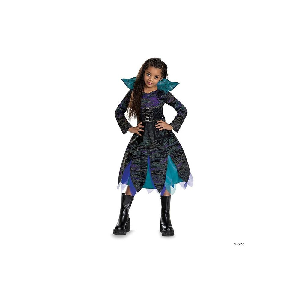Photos - Fancy Dress Disguise DG166129K Girls Classic Disneys Descendants 4 the Rise of Red Uliana Costume - Medium 7-8 Red DG166129K