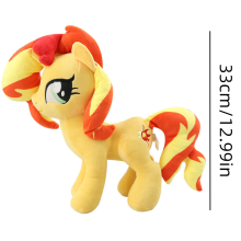 Mein kleines Pony Plüschspielzeug Sunset Shimmer Stoffpuppen Wohnkultur Kissen Geschenk Kind