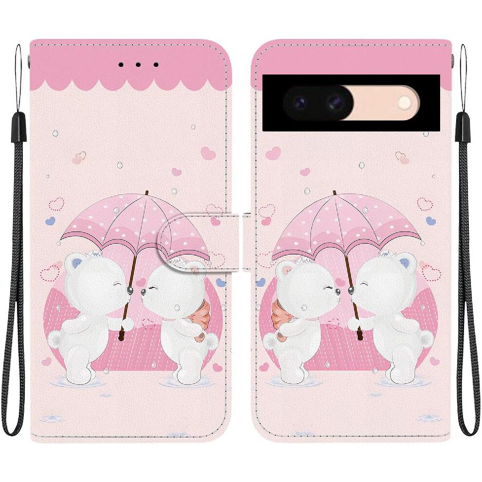 (Ohter) Case For Google Pixel 7A Flip Leather Wallet Pattern Cover Pu Leather 764490299923