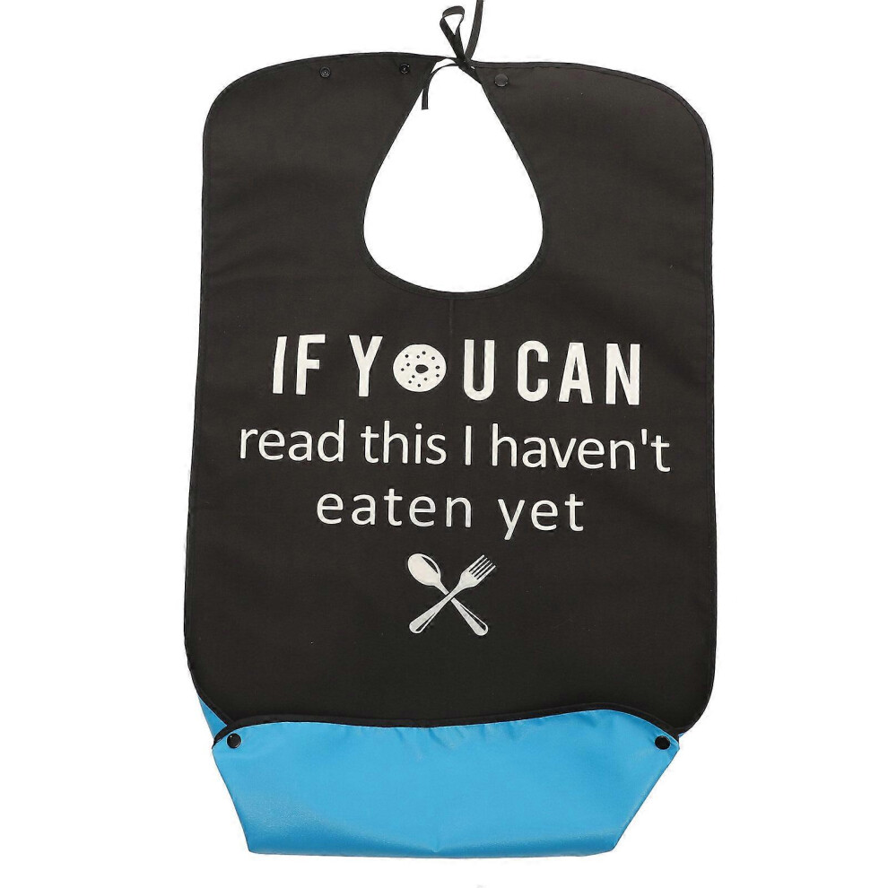 Kricely (As Show, One Size) Funny Adult Bib Wear-Resistant Clothing Protector Household Elderly Bib Adult Apron