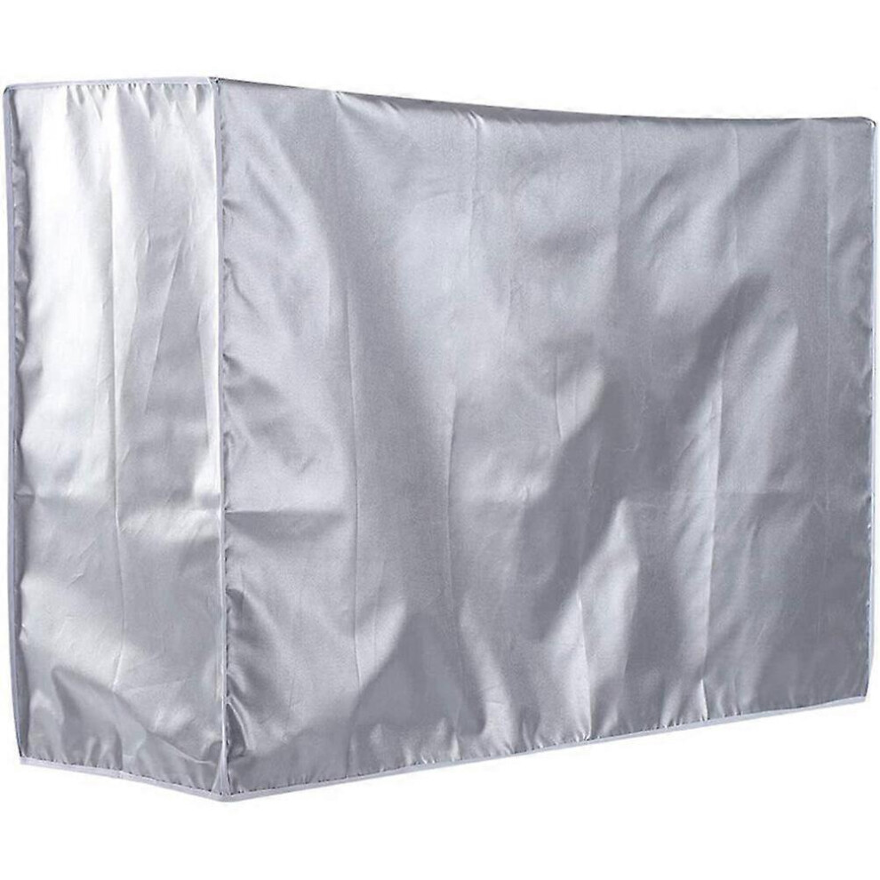 Kricely (As Show, One Size) Air Conditioner Cover For Outside Unit 5-Sided Covered Ac Unit Cover 105X40x75cm
