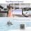 Pooltermometer flytande lättavläsning digital pooltermometer trådlös vattentemperaturdisplay 2