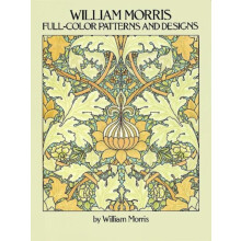 FullColour Patterns and Designs by William Morris Paperback Book