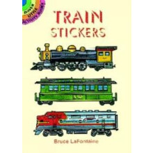 Train Stickers by Bruce Lafontaine Other Book