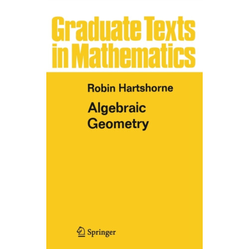 Algebraic Geometry by Robin Hartshorne Hardcover Book