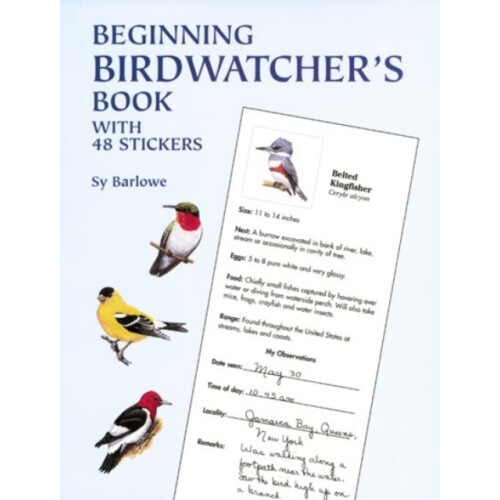 Beginning Birdwatchers Book by Sy Barlowe Paperback Book