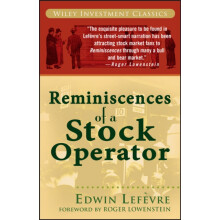 Reminiscences of a Stock Operator by Edwin Lefevre Paperback Book