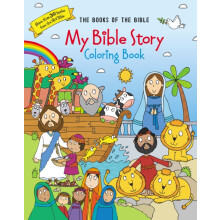 My Bible Story Coloring Book by Zonderkidz Paperback Book