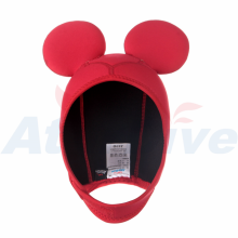 (mouse8, One Size) Adult Sunscreen Ultraviolet Diving Cap Cartoon Diving Winter Swimming Snorkeling diving hood for Male and Female Children