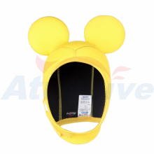 (mouse7, One Size) Adult Sunscreen Ultraviolet Diving Cap Cartoon Diving Winter Swimming Snorkeling diving hood for Male and Female Children