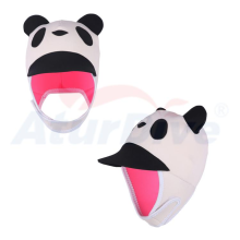 (panda, One Size) Adult Sunscreen Ultraviolet Diving Cap Cartoon Diving Winter Swimming Snorkeling diving hood for Male and Female Children