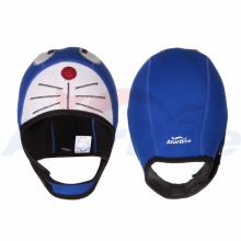 (Dora, One Size) Adult Sunscreen Ultraviolet Diving Cap Cartoon Diving Winter Swimming Snorkeling diving hood for Male and Female Children