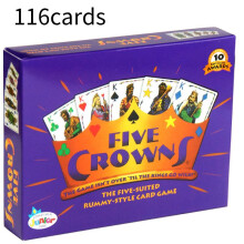 Fünf-Kronen-Kartenspielset Klassisches Brettspiel Stil Partyunterhaltung Freizeit