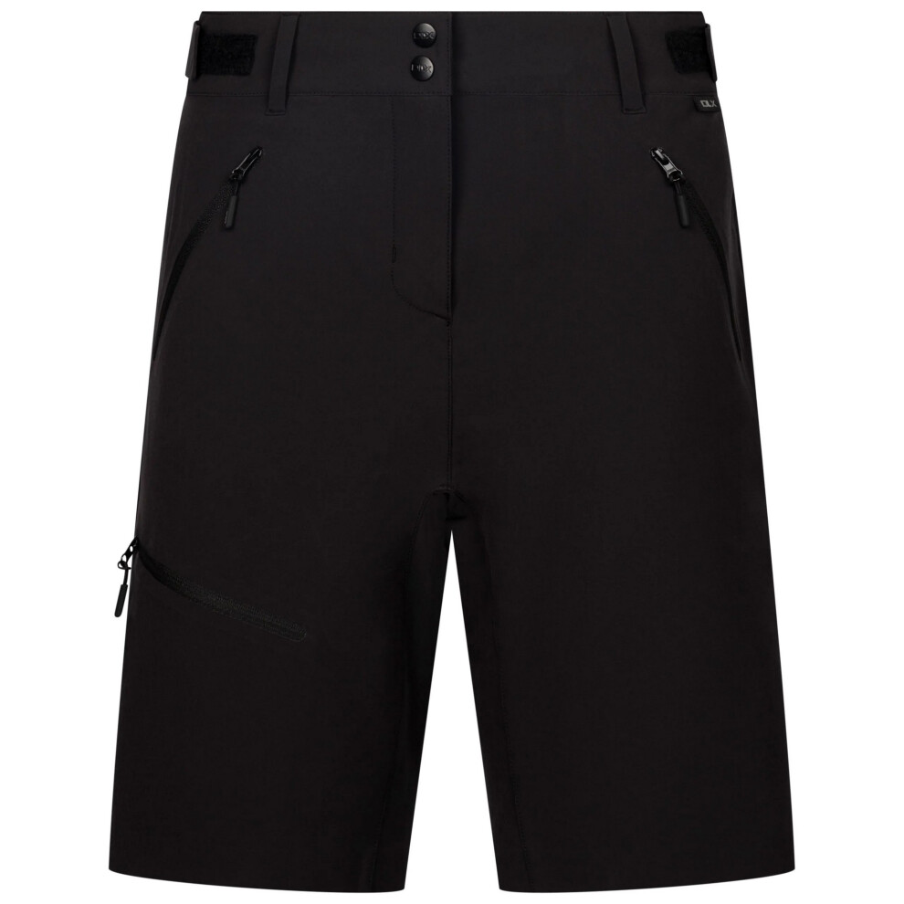(L, Black) Trespass Womens/Ladies Jocelyn DLX Cargo Shorts
