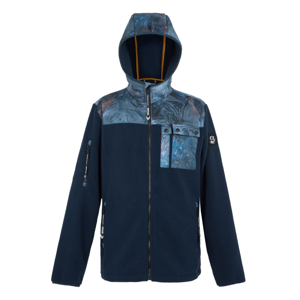 (S, Navy) Regatta Mens Christian Lacroix Valensoles Fleece Jacket