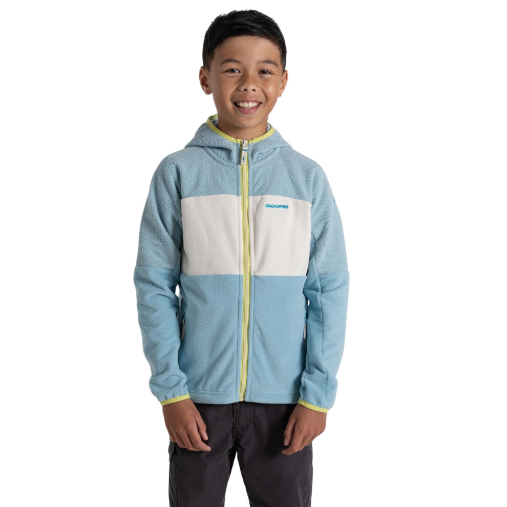 (3-4 Years, Sky Blue) Craghoppers Childrens/Kids Bindloe Hooded Fleece Jacket