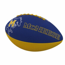 Logo Brands 180-93JR-1 McNeese State Combo Logo Junior-Size Rubber Football