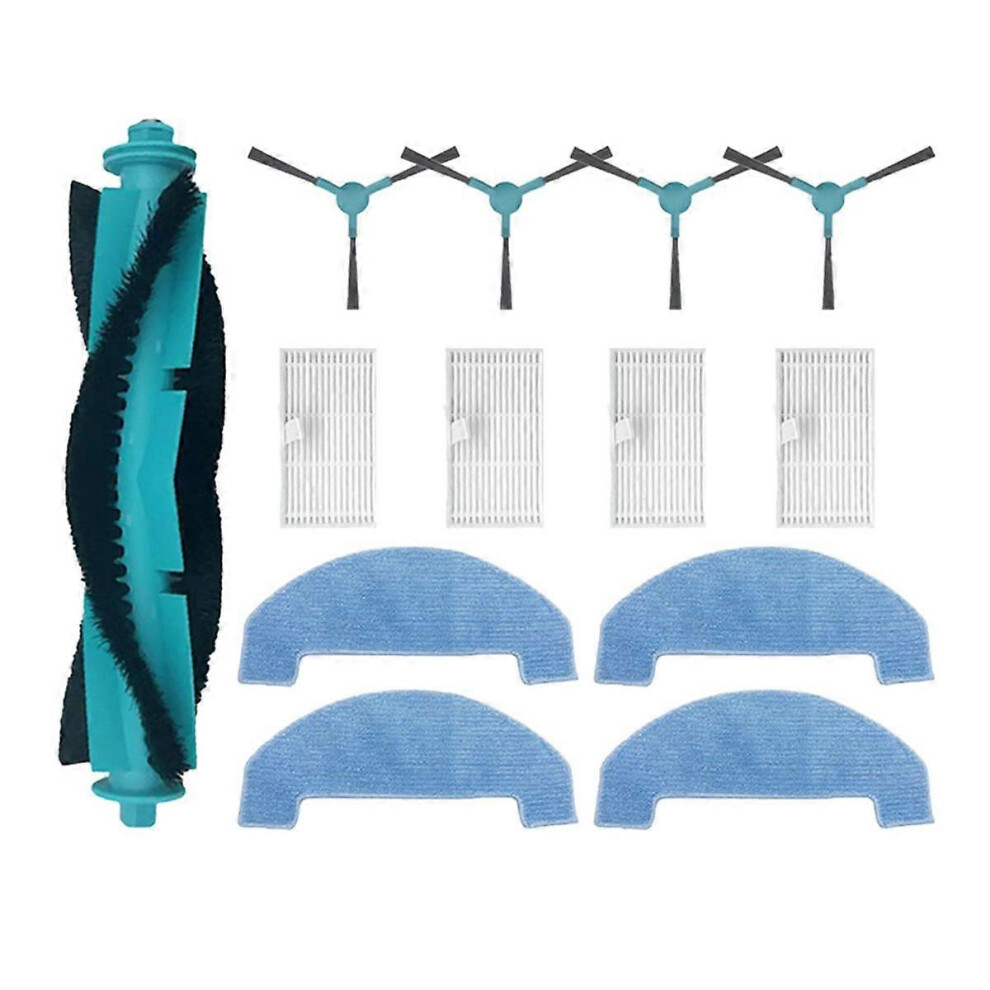 For D10 Replacement Accessories Main Side Brush Hepa Filter Mop Cloth Parts