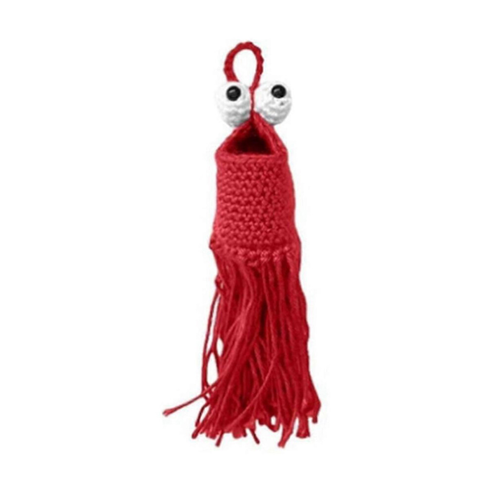 Crochet Plant Hanger,Plant Hanger Indoor Hanging Planter Basket,Macrame Plant Hanger Indoor Red S