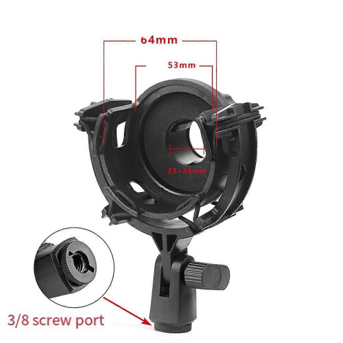 Microphone Shock Mount for PC-K220 Broadcast Clip Studio Recording Mic Holder Spider Condenser 1