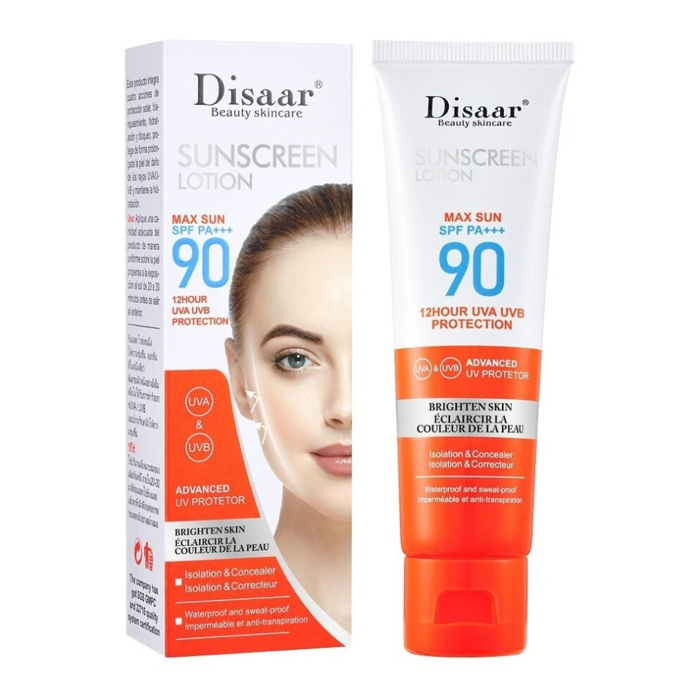 Disaar Sunscreen Lotion for Effective UV Protection and Hydration |Broad-spectrum protection against UV rays
