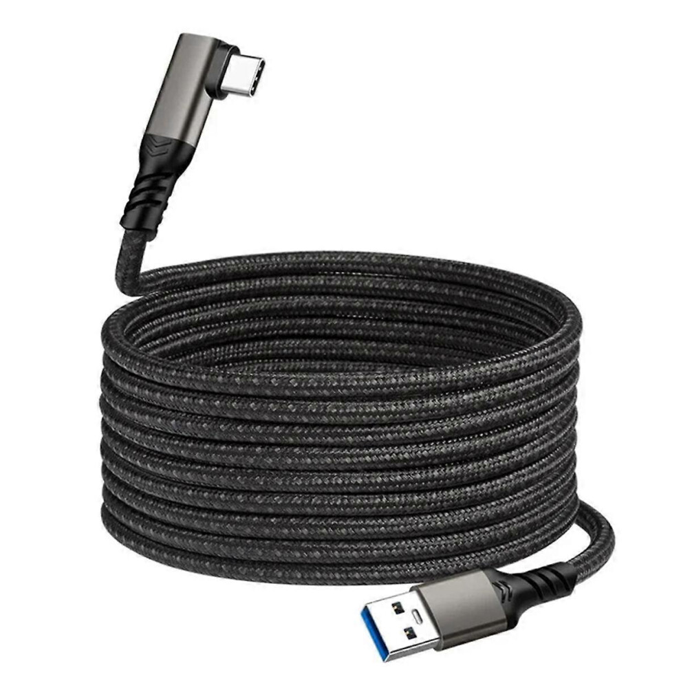 Link Cable for Quest 2 VR USB 3.2 Quick Charge Cables Data Transfer Fast Charges VR Headset Accessories,0.5 Meter