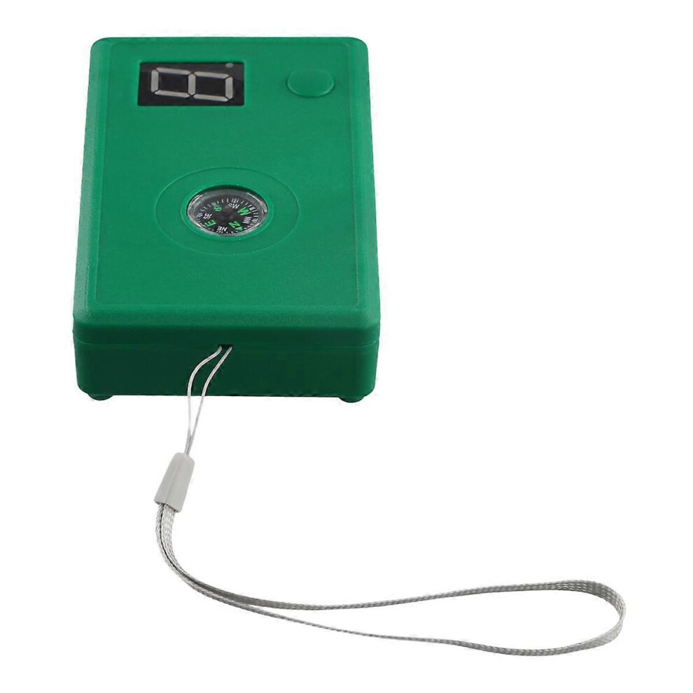 Green Worship Counter With Compass Smart Rakat Counter Multi-Function Portable Counter