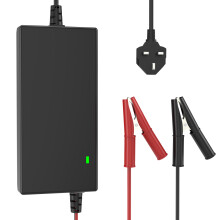 14.6V 10A LiFePO4 Battery Charger Special for 12V LiFePO4 Battery, Trickle Charger for Lithium Iron Phosphate Battery, Battery Maintainer