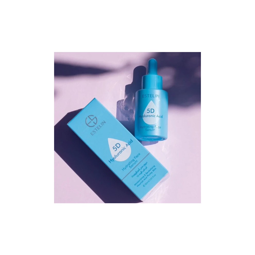 ESTELIN 5D Hyaluronic Hydrating Face Serum 30ml