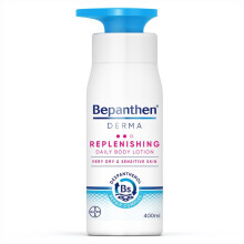 Bepanthen Derma Replenishing Daily Moisturizing Body Lotion For Dry & Sensitive Skin 400mL | Hydrating, Soothing, Non-Greasy Skin Care