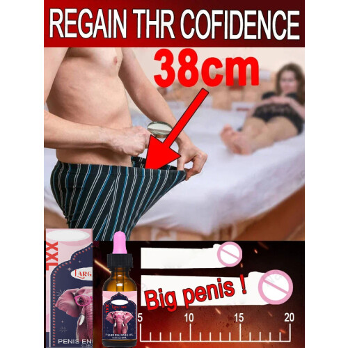 (3 pièces) agrandissement du pénis masculin, érection améliorée, éjaculation retardée, huile de grosse bite 1