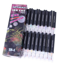 (stylo régulier 16 couleurs) Cuttlelola 16 couleurs recharges de stylo de peinture acrylique cartouches d'encre de