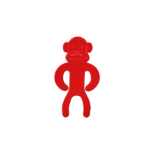 (Monkey Socks - Red, 5pcs) SOCK MONKEY Creative Home Washing Machine Drying Monkey Sock Fixing Device