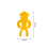 (Monkey Socks - Yellow, 5pcs) SOCK MONKEY Creative Home Washing Machine Drying Monkey Sock Fixing Device 1