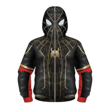 (S, One size) Boys Girls Movie Hero 3D Digital Print Hoodie, Full Zip, With Pocket, Sweatshirt, Cosplay Costume